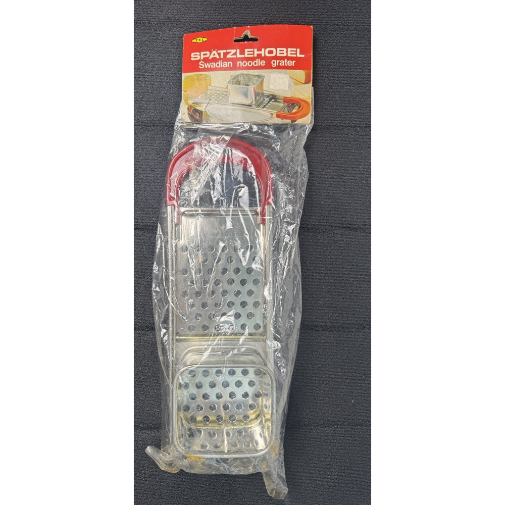 VINTAGE Spatzlehobel Swadian Noodle Grater from HONG KONG -NEW~DAMAGED PACKAGE!